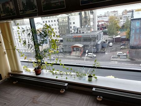 Установка 4 радиаторов с нижним подключением