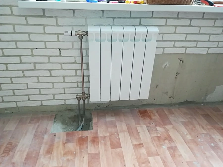 Замена радиатора на чугунный