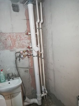 Замена стояка холодного водоснабжения